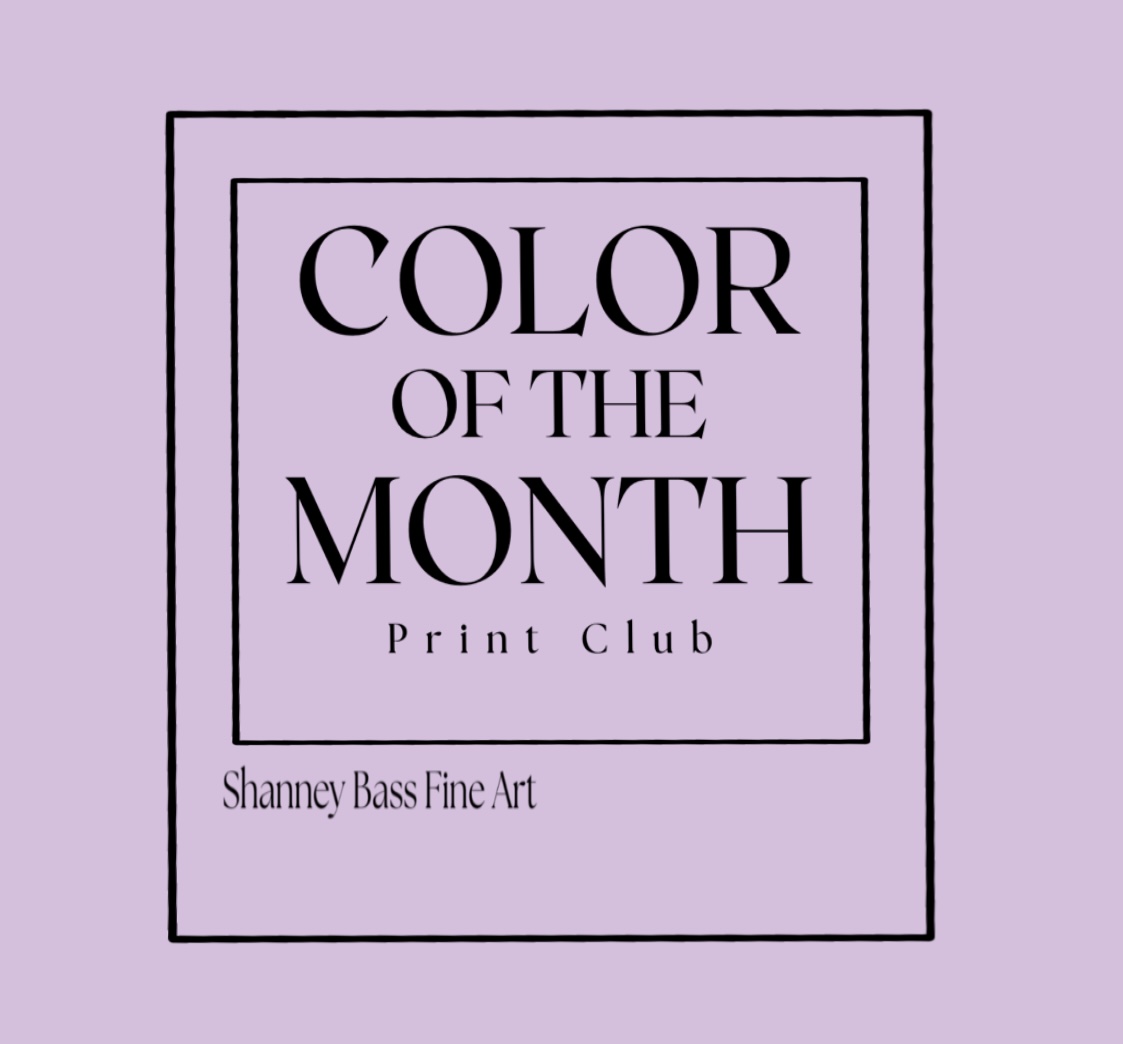 The Color Of The Month Print Club
